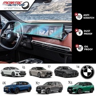 BMW iX / i4 / i5 / i7 / X7 / X6 / X5 / X3 / XM Head Unit HD / Matte Tempered Glass Screen Protector