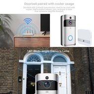 V5 Video Doorbell Sensitive Recording Night Vision Home Outdoor Wireless Electronic Peephole Doorbell for Home
