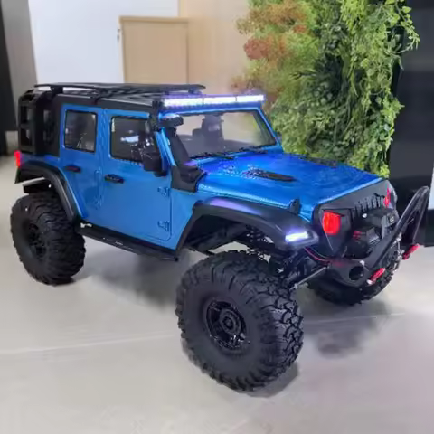 New 1/10 HB RTR R1011 Remote Control Vehicle 2.4G Full Proportional Rock Crawler LED Light 4WD Off-R