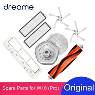 Original Dreame W10 W10 Pro Accessory of Washable Filter Main Brush Mop Pad Side Brush Robot Vacuum 