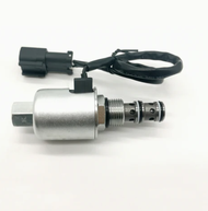 ชิ้นส่วนรถตักล้อ Komatsu WA470-6ขดลวดวาล์วน้ำวาล์วโซลินอยด์ WA380 WA480-6-6วาล์วน้ำ714-12-25220วาล์ว