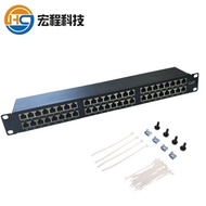Category 6 Gigabit FTP48Passed the test CAT inch network1U19Patch Panel Network Cable6Shielded Port 
