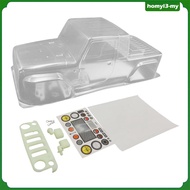 [HomylabMY] RC Rock Crawler Truck Clear Body for 1/10 RC Crawler Car Accessories Upgrade