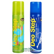Deo step สเปรย์ระงับกลิ่นเท้า รองเท้า กลิ่นอับ ไม่ระคายเคืองต่อผิว 60ml.