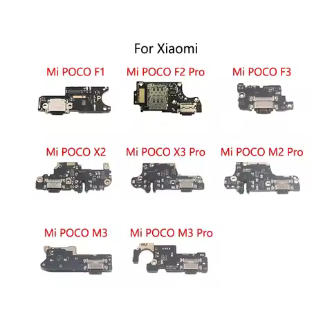 USB Charge Dock Port Socket Connector Flex Cable For Xiaomi Mi POCO F1 Pocophone F2 Pro F3 5G X2 X3 