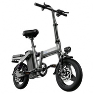 Foldable Adult & Teen Ebike Peak 600W Off-Road Folding City Comuter Electric Bike, Equipped With 48V