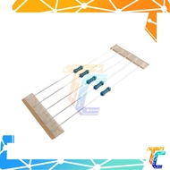 5pcs 1.5k Ohms Metal Film Resistor 1/2 watt