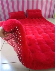 BARU CUCI GUDANG - kasur gender bulu rasfur /   Ukuran Kasur 100 x 180 cm-Tebal 10 cm-Ukuran Bantal 