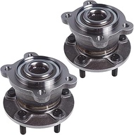 TUCAREST 512500 x2 (For AWD Models) Rear Wheel Bearing and Hub Assembly Compatible With 2013-2018 Fo