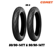 ยางนอกมอเตอร์ไซค์ขอบ14 80/90-14TT & 90/90-14TT COMET DR5