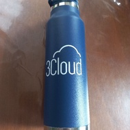 Preloved H2go 3Cloud Blue Insulated Portable Drinking Water Bottle