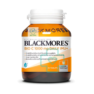 Blackmores Bio C 1000mg. ( Daily IMU+ ) แบลคมอร์ส ไบโอ ซี เดลี่ ไอมู 30 เม็ด