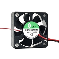 Brand New T.Y.J YD125015HB DC12V 0.20 A/0.12 A 5CM 5015 Chassis Cooling Fan