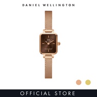Daniel Wellington Quadro Mini Rose gold / Gold Amber 15.4x18.2mm  - Watch for women - Stainless steel watch - DW - Women's watch - Female watch - Ladies watch - fashion casual