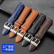 Suitable for Fossil Genuine Leather Watch Strap Male FS5061 FS5237 ME3052 3054 22mm Quick Release