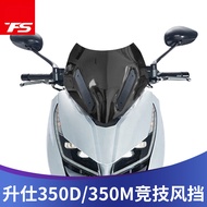 TFS ZONTES 350D Modified Windshield Racing Sport Windshield Deflector ZONTES 350D Windscreen