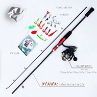 Dyawa vertical lure fishing rod set HE 4000