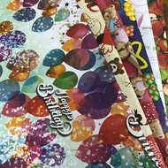 AEIOU Wrapping Paper - Birthday Series