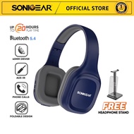 SonicGear AirPhone 5 Bluetooth 5.3 Stereo Headphone with Strong Bass | Free Headset Stand
