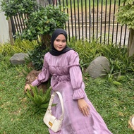 Araya SHIMMER SILK DRESS EID ABAYA KAFTAN SHIMMER SILK SATIN