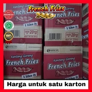 French Fries 2000 French Fries/price for one carton.