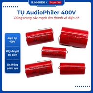 Audio capacitor, red Audiophiler 400V 1uF - 10uF genuine ilinhkien