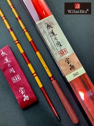 คันชิงหลิว W.Haibin ข้อม่วงสไลด์ 2025 เวท 5H (ไม้เรียวอำมหิต)