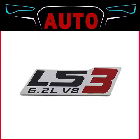 3D Premium LS3 6.2L LS1 5.7L V8 car Fender trunk Rear Decal Emblem Badge Sticker for SS Pontiac G8 G