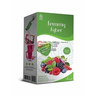 Femmy Fyber Drink High Fiber Diet Drink Original Fiber 1 BOX contains 7 Sachets Femmy Fiber Detox Dr