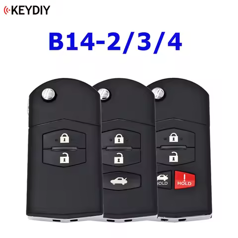 KEYDIY B14-2 B14-3 B14-3+1Original 2/3/4 Buttons Universal Remote Control Key B-Series for KD900 KD 