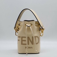 FENDI Mon tresor手提水桶包 - 奶白