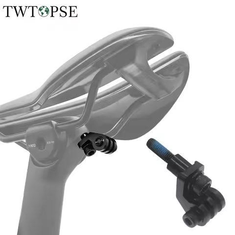 TWTOPSE Bicycle Seat Post Lights Holder Rack For TREK 5-8th Emonda Madone Aluminum Alloy Seatpost Tu