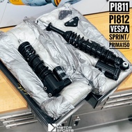 โช๊ค ohlins รุ่น Vespa Sprint/Prima150ABS **black series** (PI811/PI812) ส่งฟรี ของแท้ รับประกัน2ปี