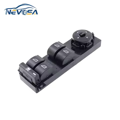 NEVOSA Electric Car Window Control Switch Lift Regulator Button For Ford Focus MK2 C-MAX 3M5T14A132A