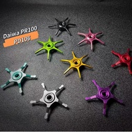 For daiwa pr100 pd106 cc80 cr80 water drop wheel five-star six-star brake fishing gear fishing wheel