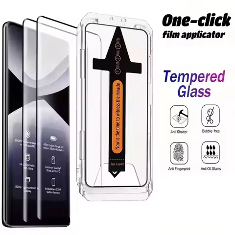 5Pcs HD Clear Tempered Glass Film for Huawei Nova Y72S Y73 Y90 Y91 Y71 Y60 Y61 Y63 Y70 Plus Dust Fre