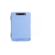 TEMU กล่องเก็บเอกสารขนาดใหญ่ A4 - กล่องจัดระเบียบพลาสติกกันน้ำพร้อมคลิปยึดแน่นสำหรับกระดาษสอบ, หนังส