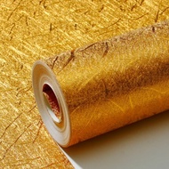 Gold Foil Wallpaper Gold Silver Mosaic Plaid Wallpaper Ceiling Ceiling KTV Bar Bar Background Wallpa