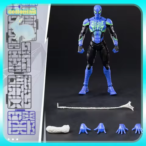 Original Blokees Marvel Rival Champion Class Spiderman Chasm Poseable Model Kits Action Figures Orna