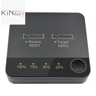 1 Set M.2 SATA Duplicator M.2 SATA Dual Bay SSD Enclosure External Hard Disk Docking Station M.2 SAT