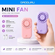 High-speed Pocket Fan Rechargeable Portable Cooling Fan Strong Wind Small Pocket Fan for Outdoor Tra
