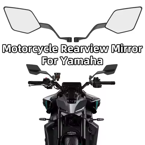 Universal Motorcycle Side Mirror For Yamaha MT10 MT09 MT07 Tracer 9 7 GT 900 700 FZ07 FZ09 Tenere 70
