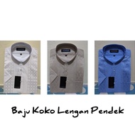 Baju Koko Alisan Bordir Lengan Pendek (BISA COD)