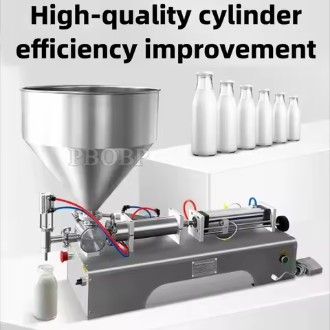 10-100ml Small Automatic Bottle Gel Shampoo Juice Jam Honey Peanut Butter Mayonnaise Oil Ice Cream L