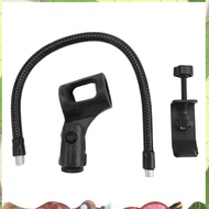 Gooseneck Mic Stand Microphone Stand 360 Degree Flexible Gooseneck Microphone Stand Adjustable Desk 