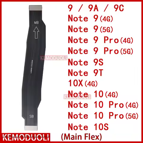 Main Board Flex for Xiaomi Redmi Note 9 9A 9C 9T 9S 10 10X 10S Pro 4G 5G Motherboard Antenna Connect
