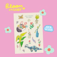 Bloom Sticker A5 Size Flower A5