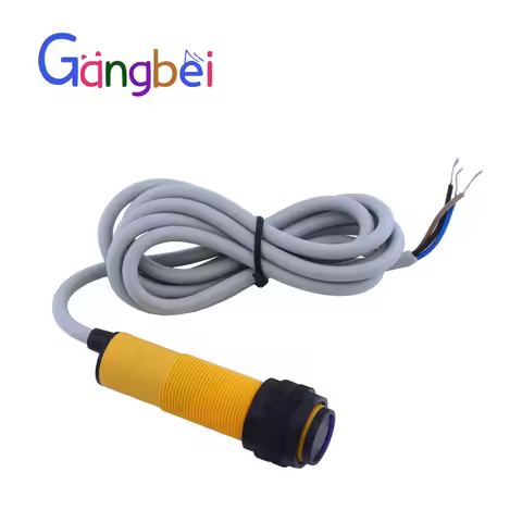10cm M18 Optical Proximity Sensor Retro Reflective Photoelectric Switch Sensor E3F DS10C4/B2/P1/P2/Y