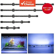 AquaGlow LED Submersible Aquarium Light Blue White High Brightness USB Fish Tank Decor