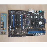 微星870-G45主機板+AMD Athlon II X4 640四核心處理器+DDR3 4GB記憶體、整組附擋板與風扇
